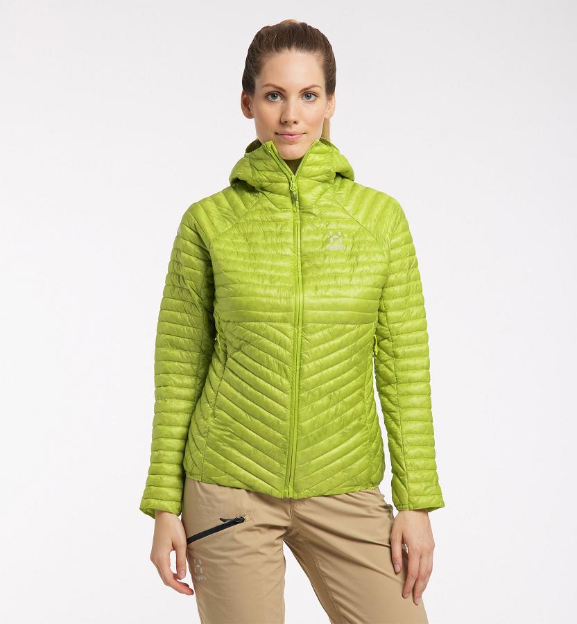 Haglöfs Womens L.I.M Mimic Down Jacket Light Green New Zealand 41038MCSP